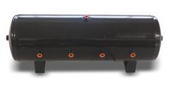 Air Lift 8.5 Gallon Black Painted Air Tank Eight 1/2 in. Ports - Click Image to Close